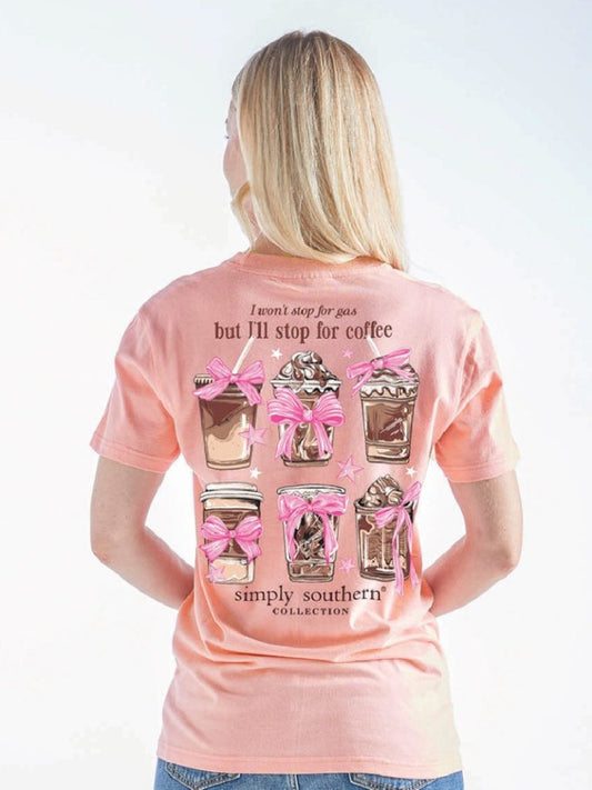 Simply Southern Coffee Collage Tee