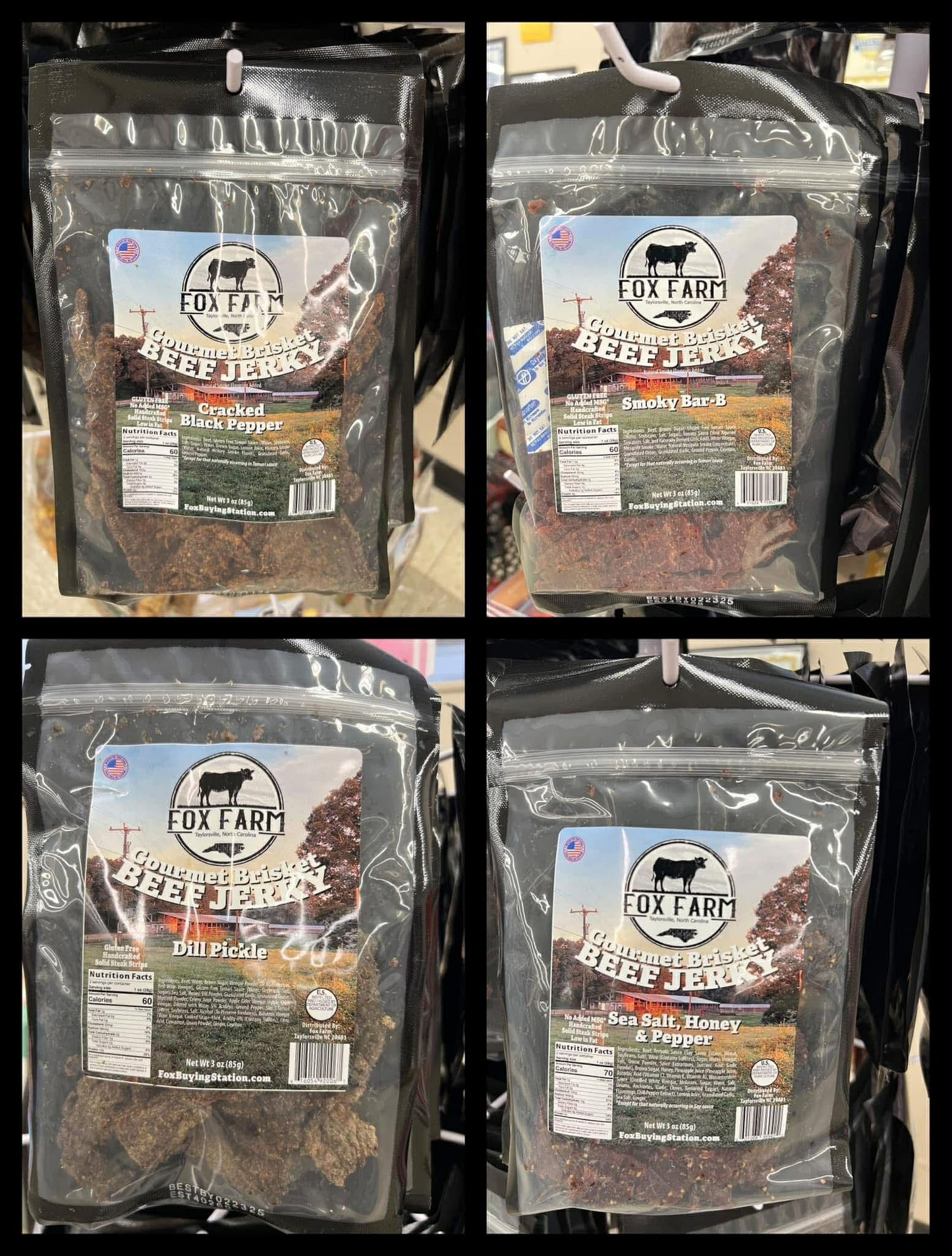 Fox Farm Gourmet Brisket Beef Jerkey