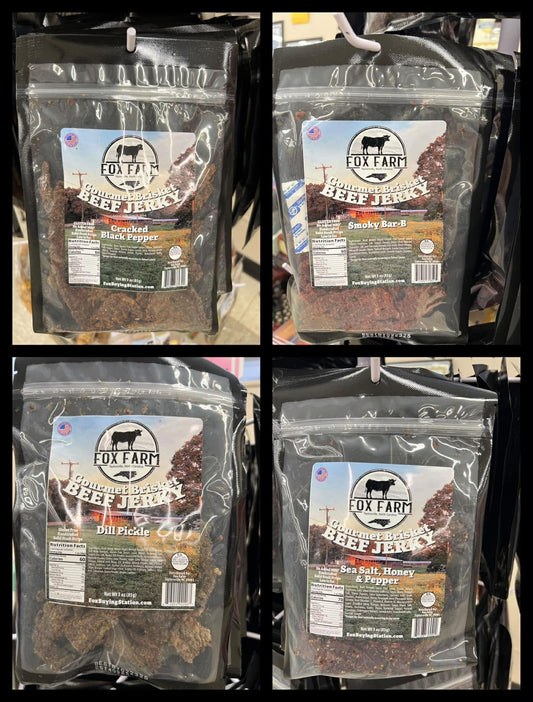 Fox Farm Gourmet Brisket Beef Jerkey